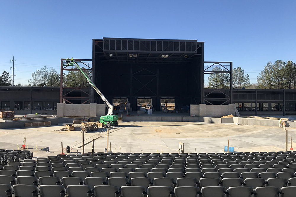 Seating Map The Brandon Amphitheater CSpire Concert Series